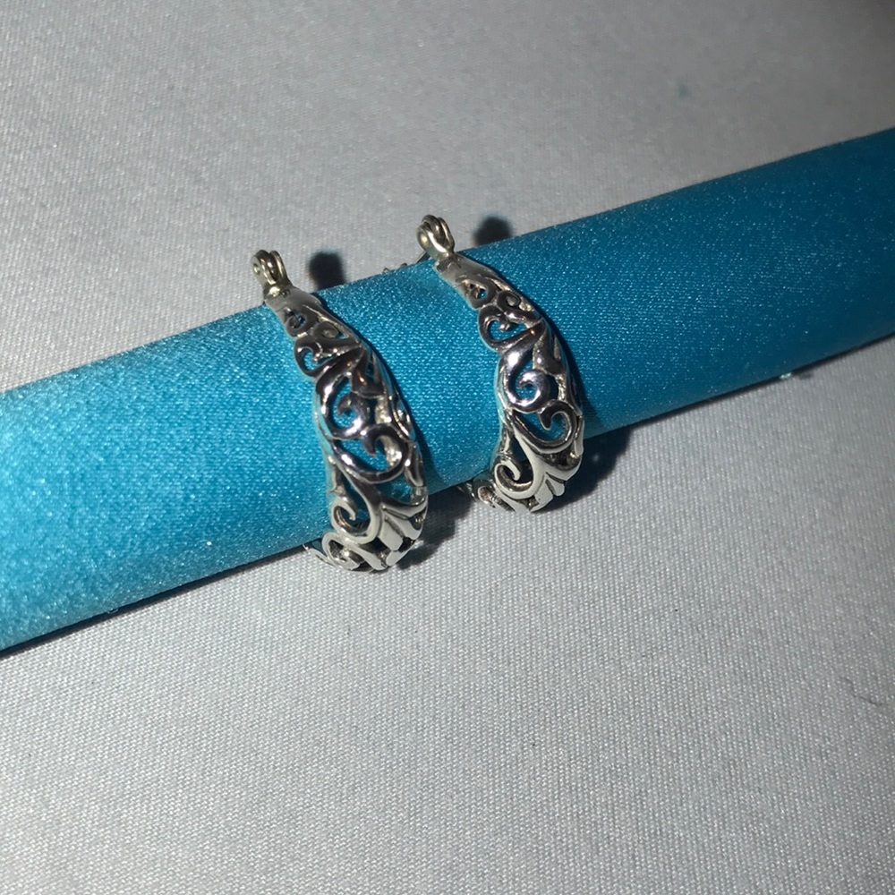 Silver Filigree earrings